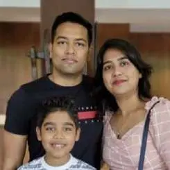 Amit Mathur and Smita Mathur - Parents