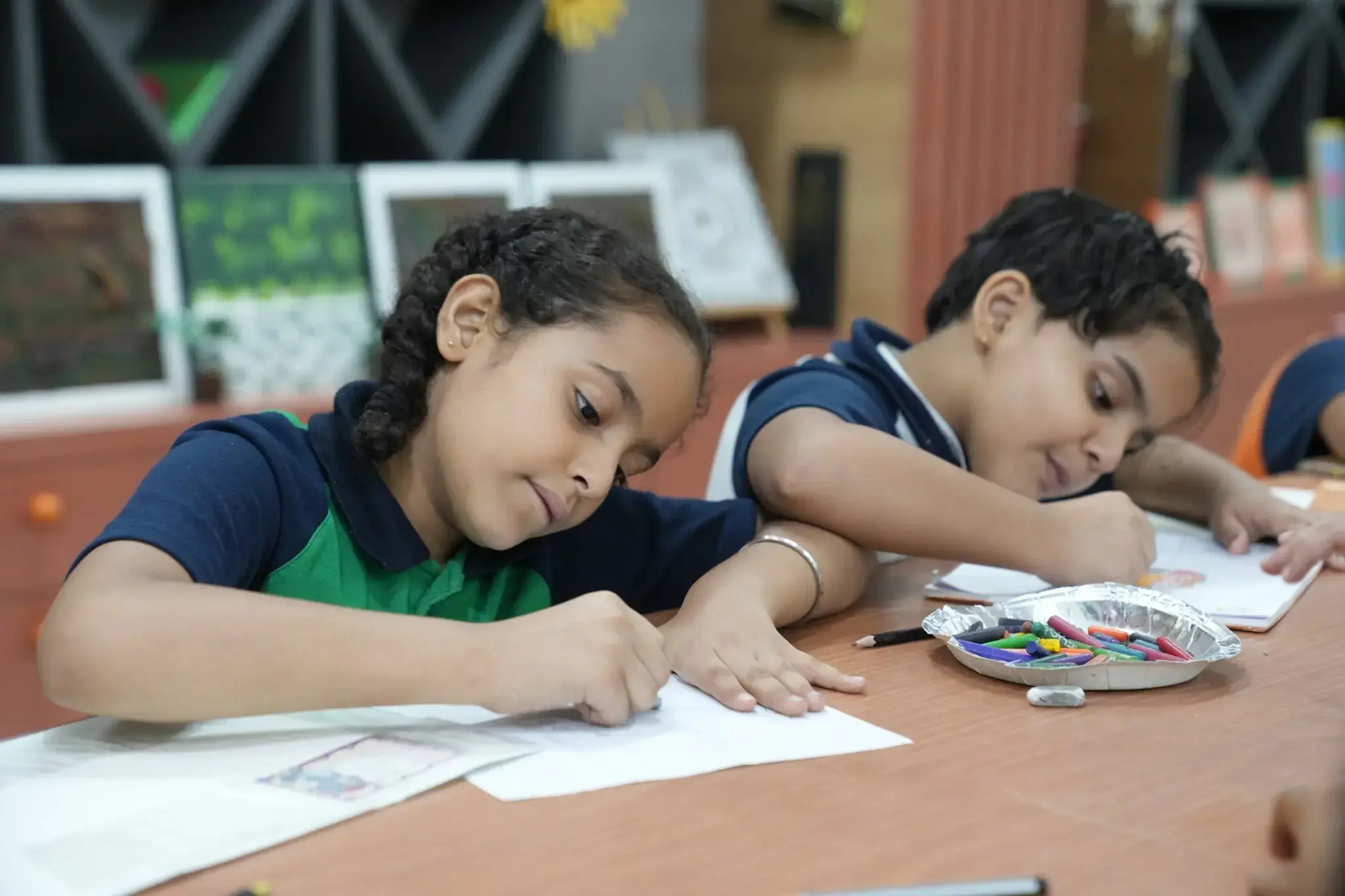 students of mayoor school engaging in Extracurricular Activities 