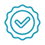 Quality & Care Icon